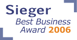 dw2000.de Sieger des Best Business Award 2006